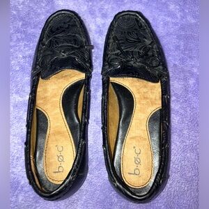 Small Boc black leather shoes